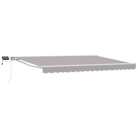 Cornice per Tenda Manuale con LED 4 × 3,5 m - Foto 1