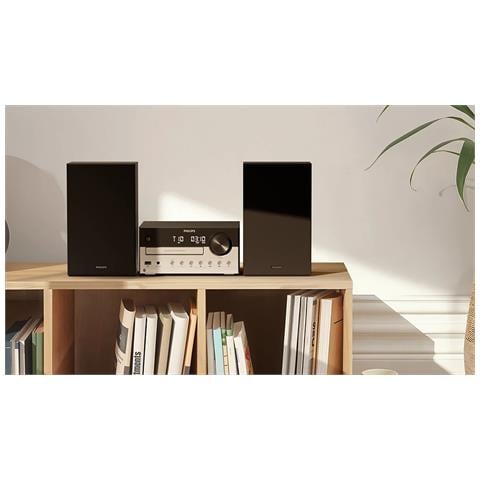 TAM4205M2/12 set audio da casa Microsistema audio per la casa 80 W Nero, Argento - Foto 2