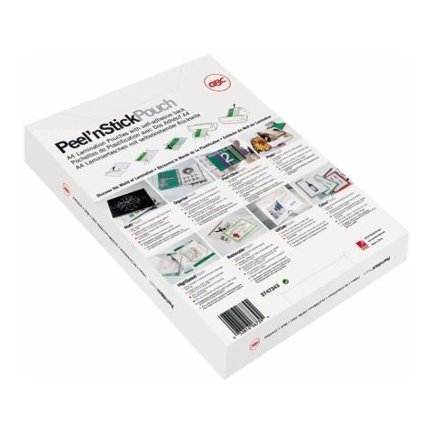 conf. 25 Pouches per plastificazione A3 retroad 2x75 3747526 - Foto 2