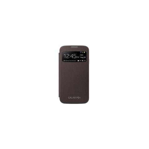 Flip Cover per Galaxy S4 Marrone - Foto 1