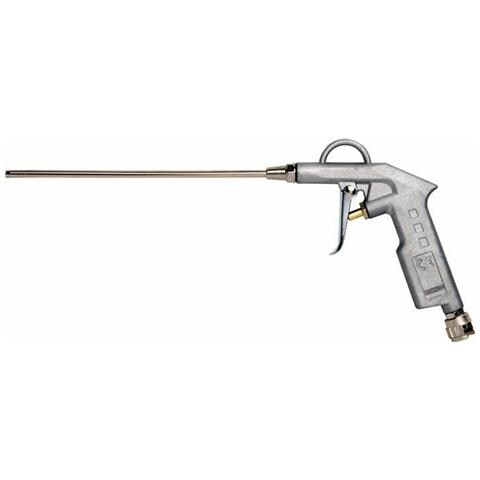 Aria Compressa - Pistola Soffiaggio in Alluminio Sabbiato Canna Lunga - Foto 1