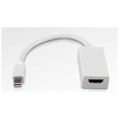 Mini DisplayPort-HDMI Adapter Mini DP HDMI Bianco cavo di interfaccia e adattatore - Foto 1