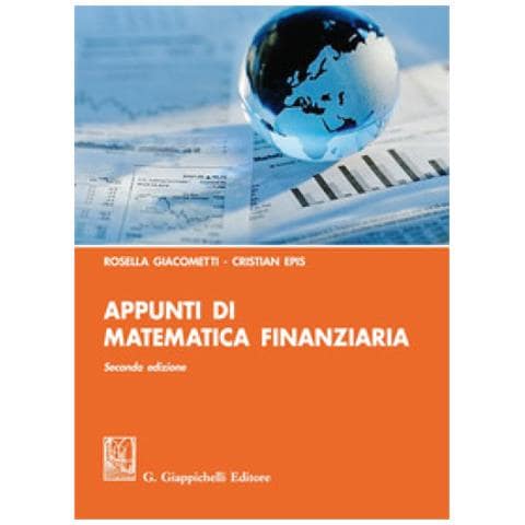 Rosella Giacometti - Appunti di matematica finanziaria - Foto 1