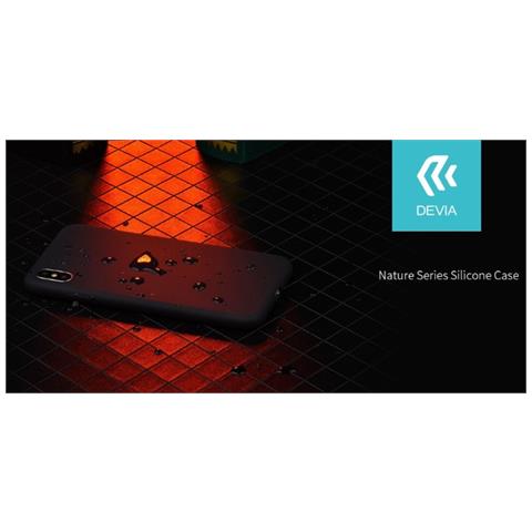 Custodia Protettiva Per Iphone X In Silicone Rossa - Foto 1