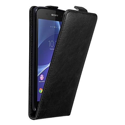 Custodia Compatibile Con Sony Xperia Z3 In Nero Di Notte - Coperchio Protettivo In Design Flip Con Chiusura Magnetica - Foto 1