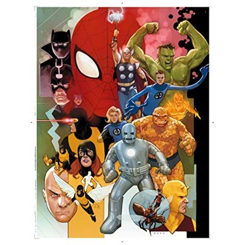 39.534-80 Anni Marvel Puzzle - 1000 Pezzi - Made In Italia - Puzzle Adulto - Foto 3