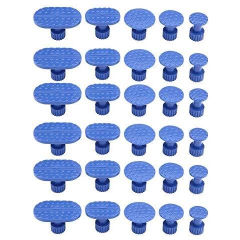 30pcs Colla Tirando Rimozione Tabs Car Body Dent Tirare Tabs Paintless Dent Strumenti Di Riparazione Colla Puller Tabs Set Blu - Foto 1