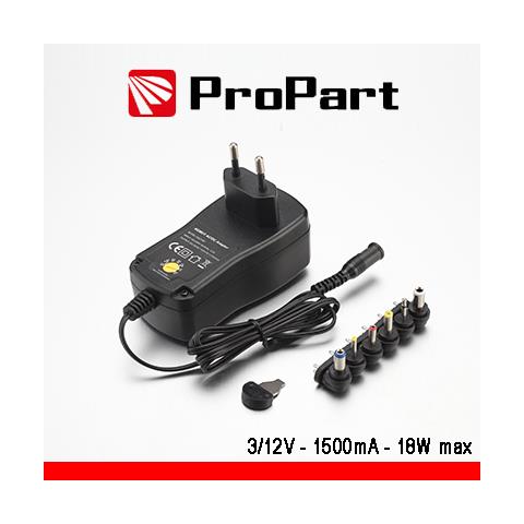 Alimentatore Switching Multitensione 3-12v 1500ma 18w Max - Foto 1