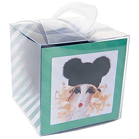 Pompon In Ecopelliccia Nera - Foto 1