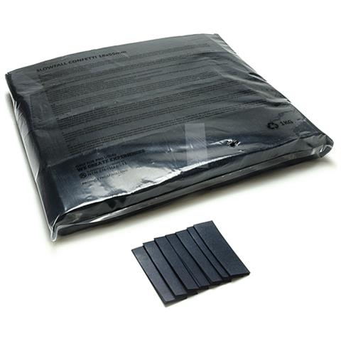 Slowfall Confetti Rectangular 55x18mm, Black, 1kg - Foto 2