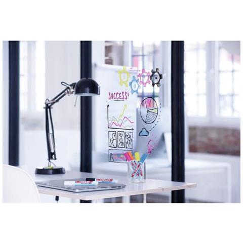 Edding 95 Glass Evidenziatore 1 Pz Tipo Di Punta Giallo - Foto 2