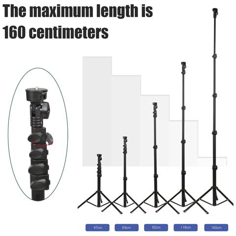 Supporto Mobile / Supporto Per Fotocamera Selfie Stick Treppiede (45-160 Cm) - Foto 9