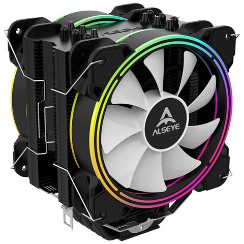 Dissipatore Processore Cpu Gaming Cooler Rgb Colorato 1700 1200 115x 1156 1851 - Foto 1
