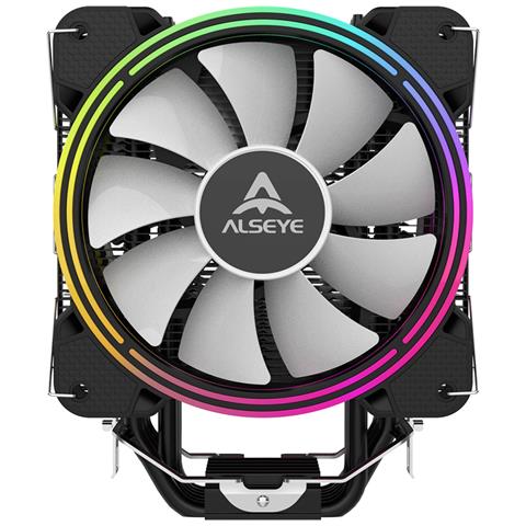 Dissipatore Processore Cpu Gaming Cooler Rgb Colorato 1700 1200 115x 1156 1851 - Foto 2