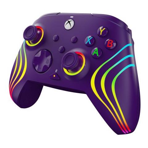 Controller Cablato Afterglow Wave Purple Per Xbox Series X |s, Xbox One E Windows 10/11 - Foto 2