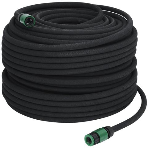 Tubo di Irrigazione da Giardino Nero 0,6"" 100 m in Gomma - Foto 2