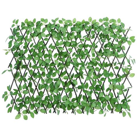 Traliccio Edera Artificiale Espandibile 5 Pz Verde 180x65 Cm - Foto 3