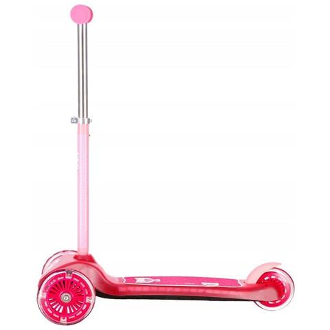 Scooter A Tre Ruote Nils Led Regolamentato Per Bambini Colore: Rosa - Foto 2