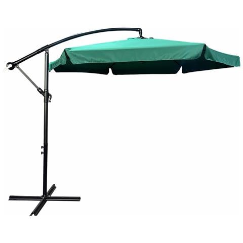 Ombrellone da Giardino ASTER con Protezione UV, Colore Rosso, 300x300x245 cm - Foto 1