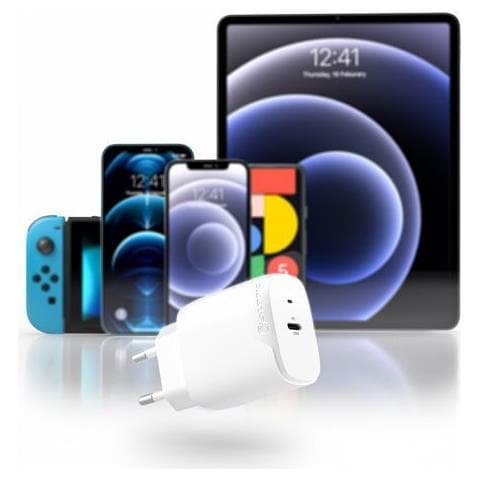 WC1X20-EU Caricabatterie per dispositivi mobili Smartphone Bianco AC Interno - Foto 2