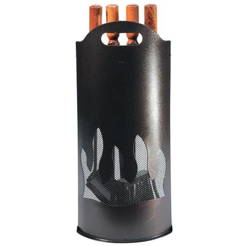 Set Kit Attrezzatura Camino Caminetto Stufa Panel - Foto 1