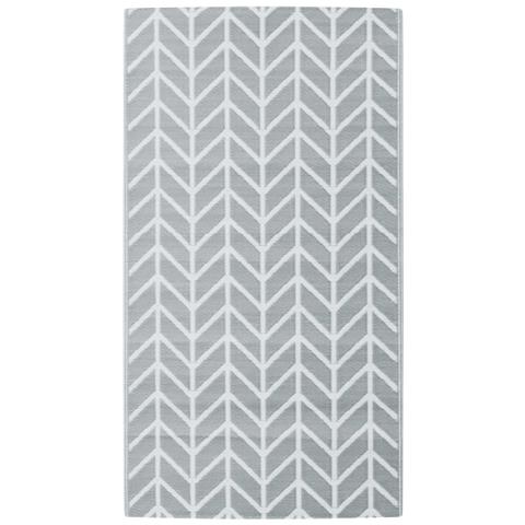 Tappeto Da Esterni Grigio 80x150 Cm In Pp - Foto 2