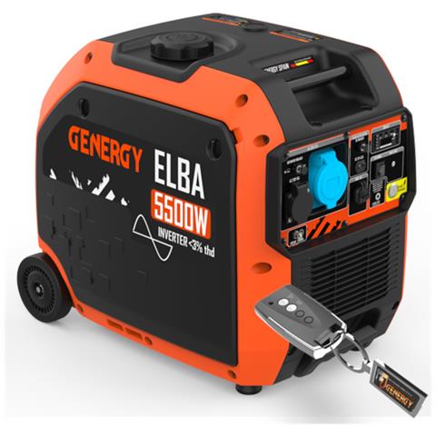 Generatore Inverter Silenzioso Genergy Elba Rc 5,5kw Elettrico/avviamento Remoto - Foto 1