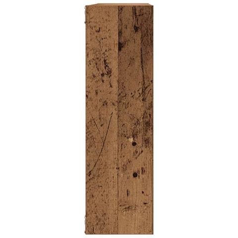 Mensola a Muro Legno Antico 75x16x55 cm in Legno Multistrato - Foto 9