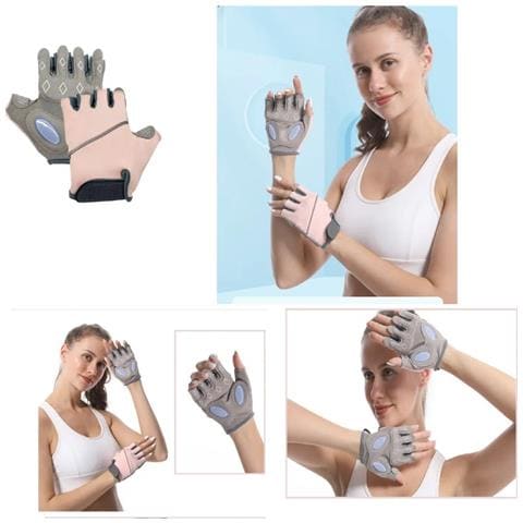 Guanti Da Ciclismo Estivi Da Donna Con Impugnatura In Silicone M - Foto 1