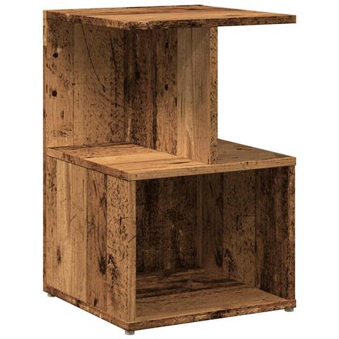 Comodino Legno Vecchio 35x35x55 Cm In Legno Multistrato - Foto 2
