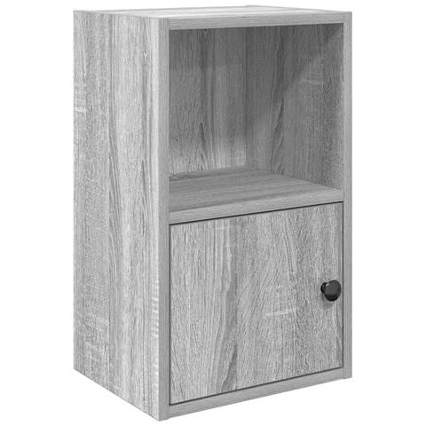 Libreria Grigio Sonoma 31x24x52 Cm In Legno Multistrato - Foto 2