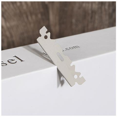 Lame Di Rasoio In Acciaio Inossidabile W47-5 (confezione Da 100) - Foto 2