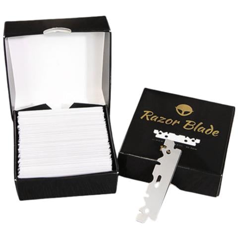 Lame Di Rasoio In Acciaio Inossidabile W47-5 (confezione Da 100) - Foto 1