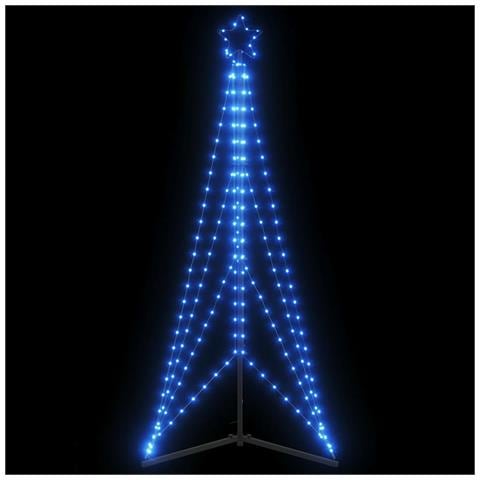 Albero di Natale a LED 363 LED Blu 182 cm - Foto 2