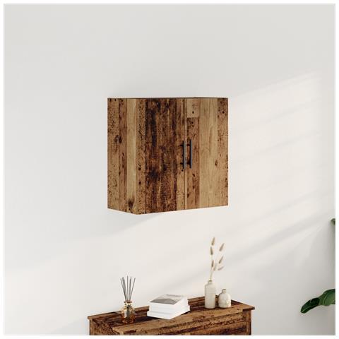 Armadio a muro  in legno antico 60x31,5x60 cm in legno ingegnerizzato - Foto 2