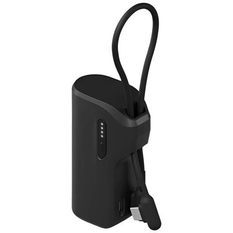 Powerbank Thumboost Da 5000 Mah Con 2 Porte Usb-c Da 20 W E Cavo Usb-c, Nero - Foto 1