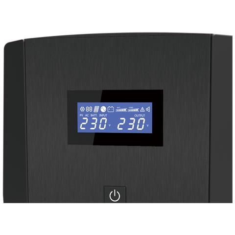 ZEUS04G gruppo di continuità (UPS) A linea interattiva 2,2 kVA 1320 W 4 presa (e) AC - Foto 2