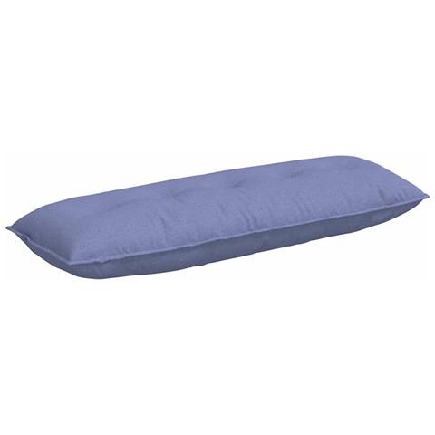 Cuscino per Schiena Blu jeans 140 x 19 x 50 cm Tessuto - Foto 1