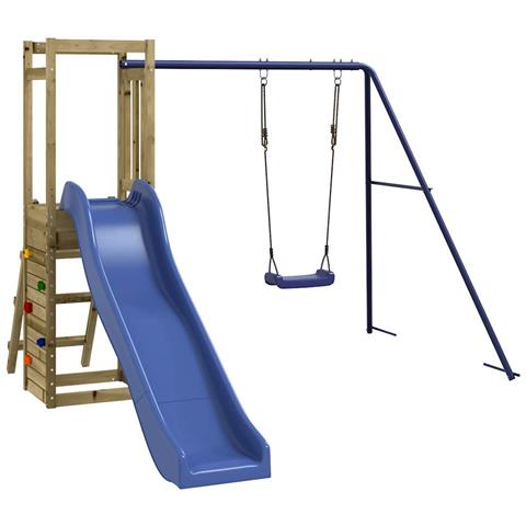 Set da Gioco da Esterno in Legno di Pino Impregnato - Foto 1