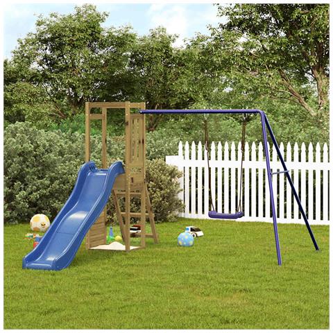 Set da Gioco da Esterno in Legno di Pino Impregnato - Foto 2