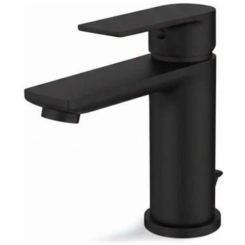 Miscelatore Lavabo Senza Scarico Vema Timea V16011 - Nero Opaco - Foto 1