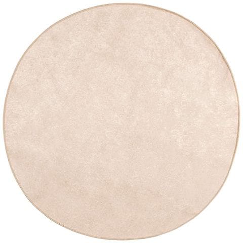 Tappeto Stampa Crema Ø 120 cm Poliestere e PVC - Foto 1