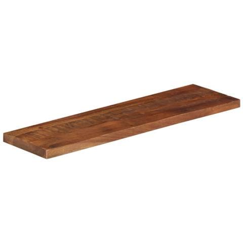 Piano Tavolo 120x30x3,8 cm Rettangolare in Massello di Recupero - Foto 2