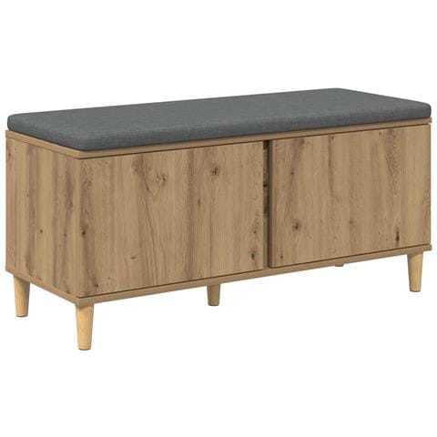 Panca per ingresso Rovere Artigianale 100 x 38 x 46 cm - Foto 1