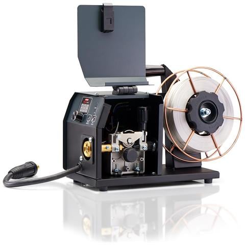 MIG /MAG Feeder-5-2 Trainafilo digitale per saldatrici MIG - 2 rulli di pressione, alimentazione filo di precisione, Connettore “Euro” KZ-2 - Foto 2