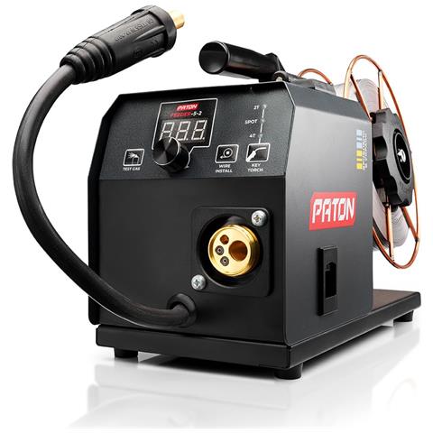 MIG /MAG Feeder-5-2 Trainafilo digitale per saldatrici MIG - 2 rulli di pressione, alimentazione filo di precisione, Connettore “Euro” KZ-2 - Foto 1