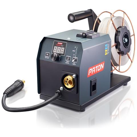 MIG /MAG Feeder-5-2 Trainafilo digitale per saldatrici MIG - 2 rulli di pressione, alimentazione filo di precisione, Connettore “Euro” KZ-2 - Foto 7