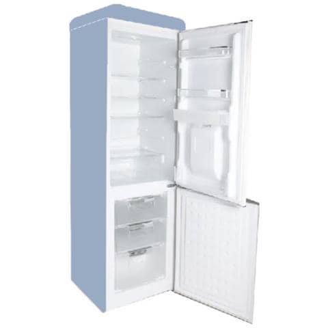 Frigorifero Vintage con Dispenser Classe E BCD-258VX+WDBLUE - Foto 3