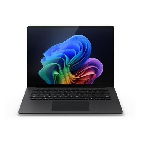 Surface Laptop 7 Copilot+ PC Snapdragon Computer portatile 38,1 cm (15") Touch screen 16 GB LPDDR5x-SDRAM 512 GB SSD Wi-Fi 7 (802.11be) Windows 11 Pro Nero - Foto 1