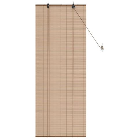 Tenda a rullo Marrone 40 x 160 cm Bambù - Foto 2